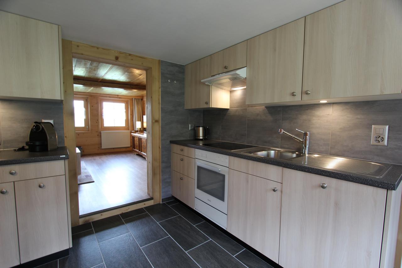 Apartament Les Mourriaux Chateau-d'Oex Zewnętrze zdjęcie